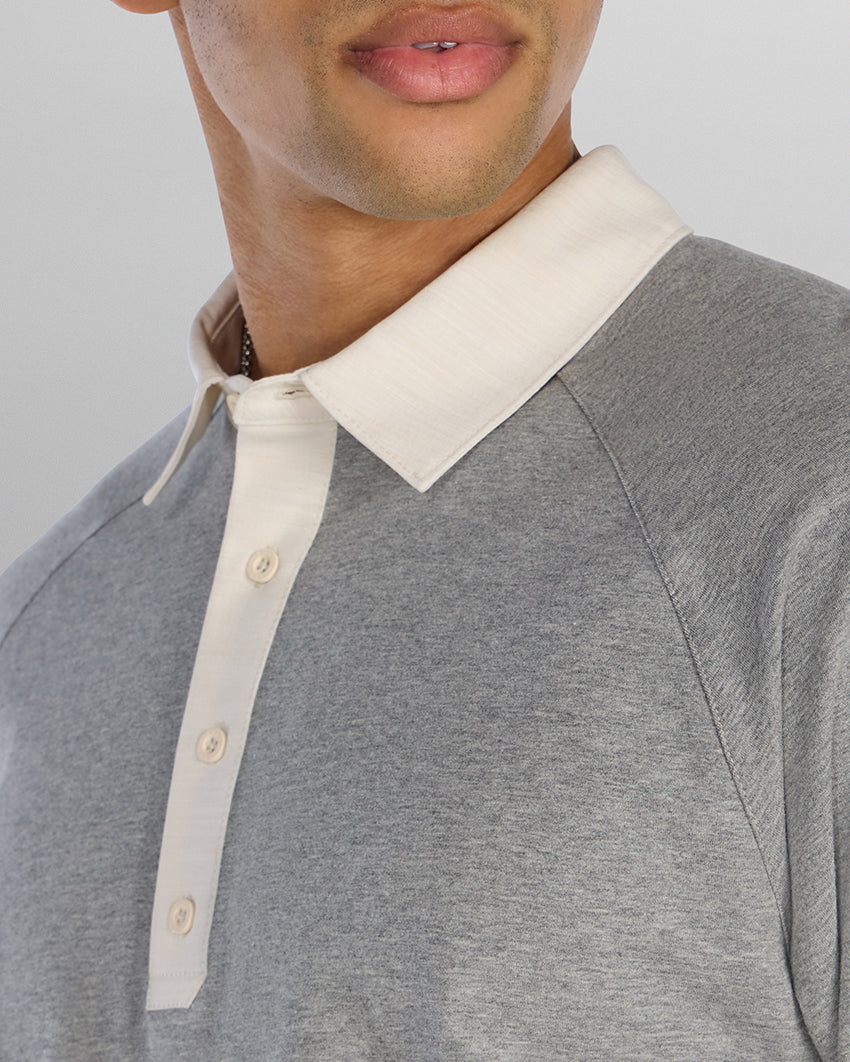 LUX Rugby Long Sleeve Polo