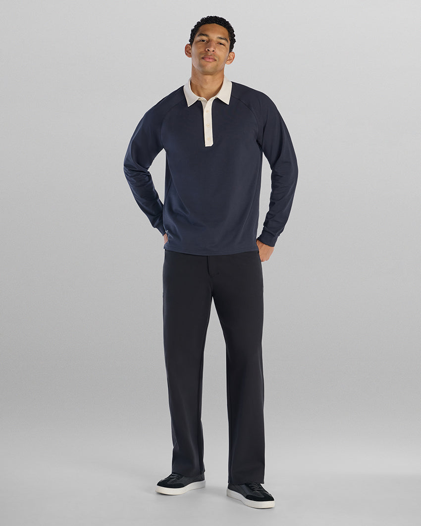 LUX Rugby Long Sleeve Polo
