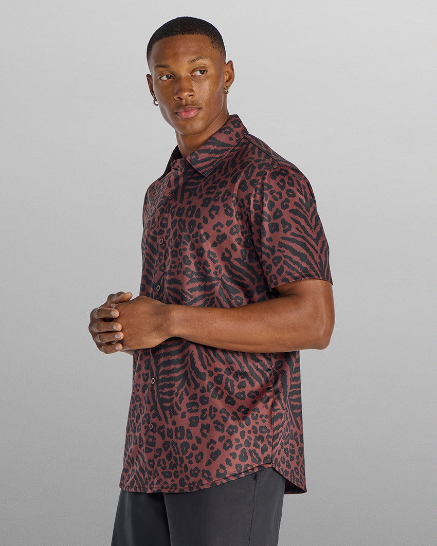 Zephyr Short Sleeve Button Down