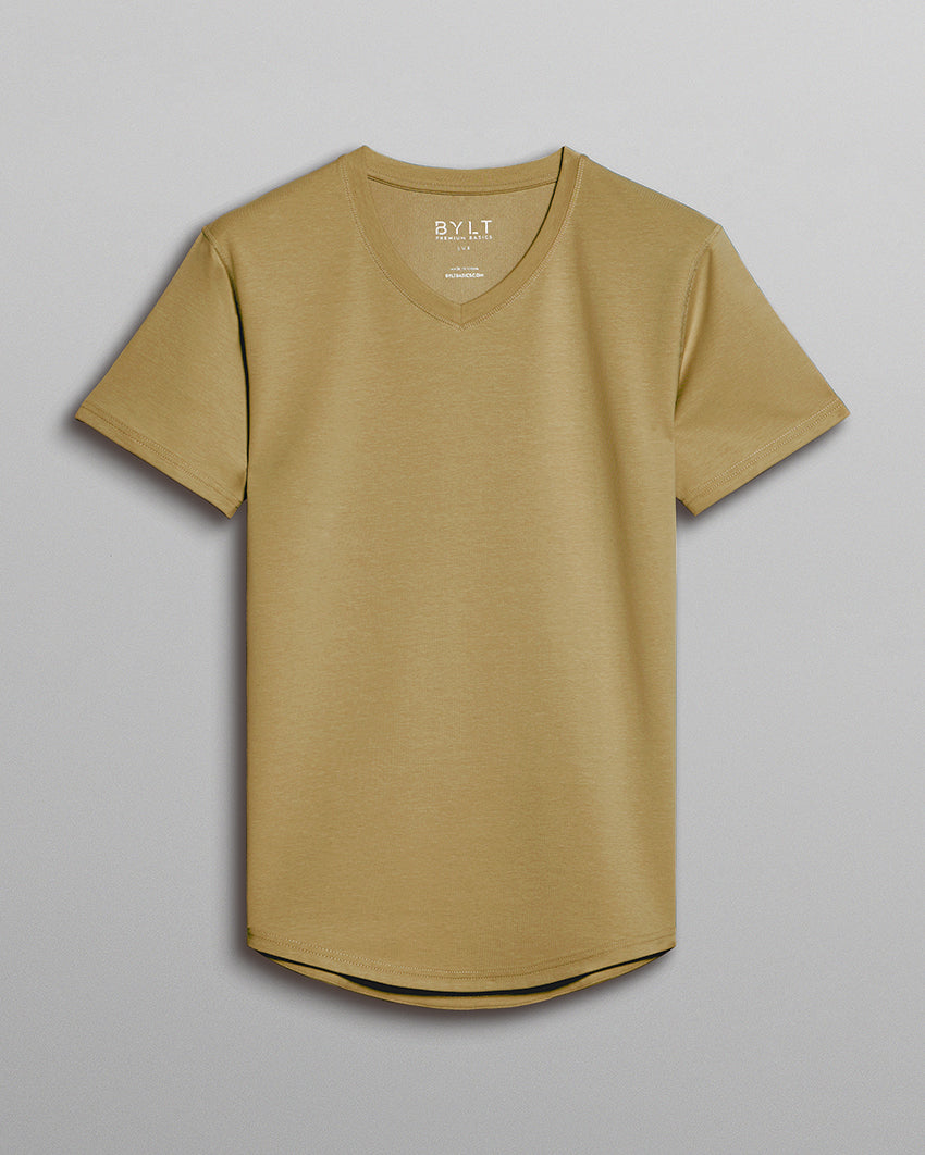 Drop-Cut V-Neck: LUX