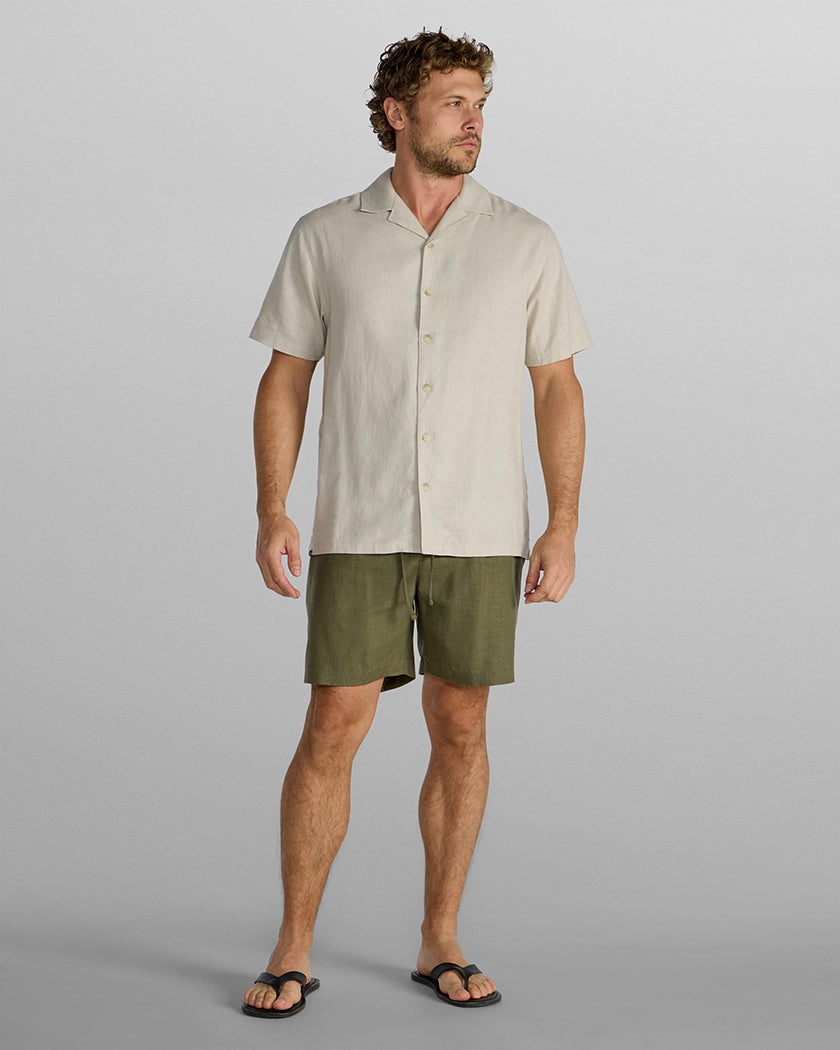 Back To Basics Linen Short