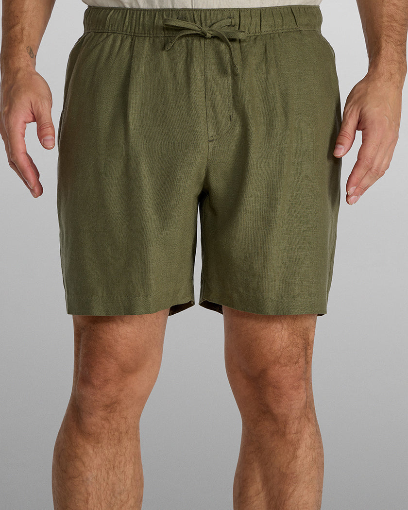 Back To Basics Linen Short