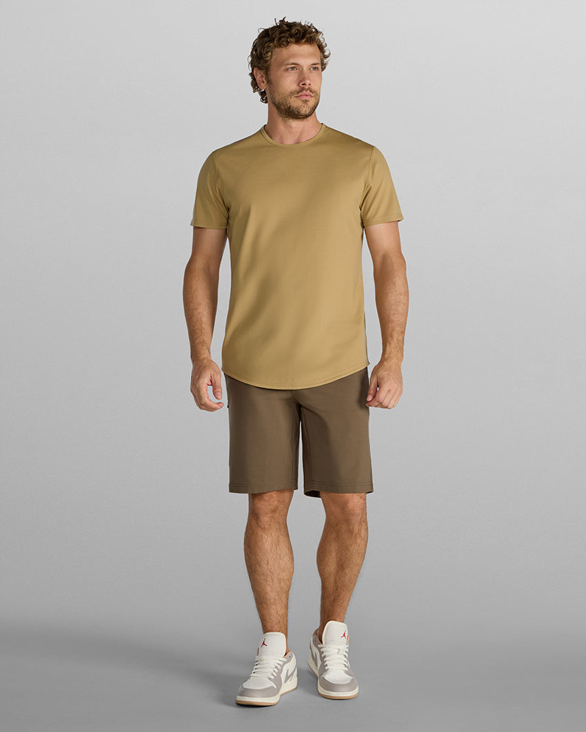 Everyday Short Sleeve Drop-Cut