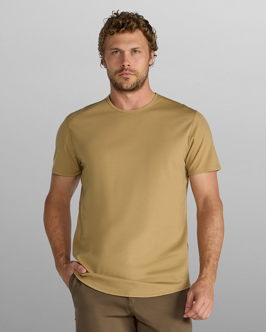 Everyday Short Sleeve Drop-Cut