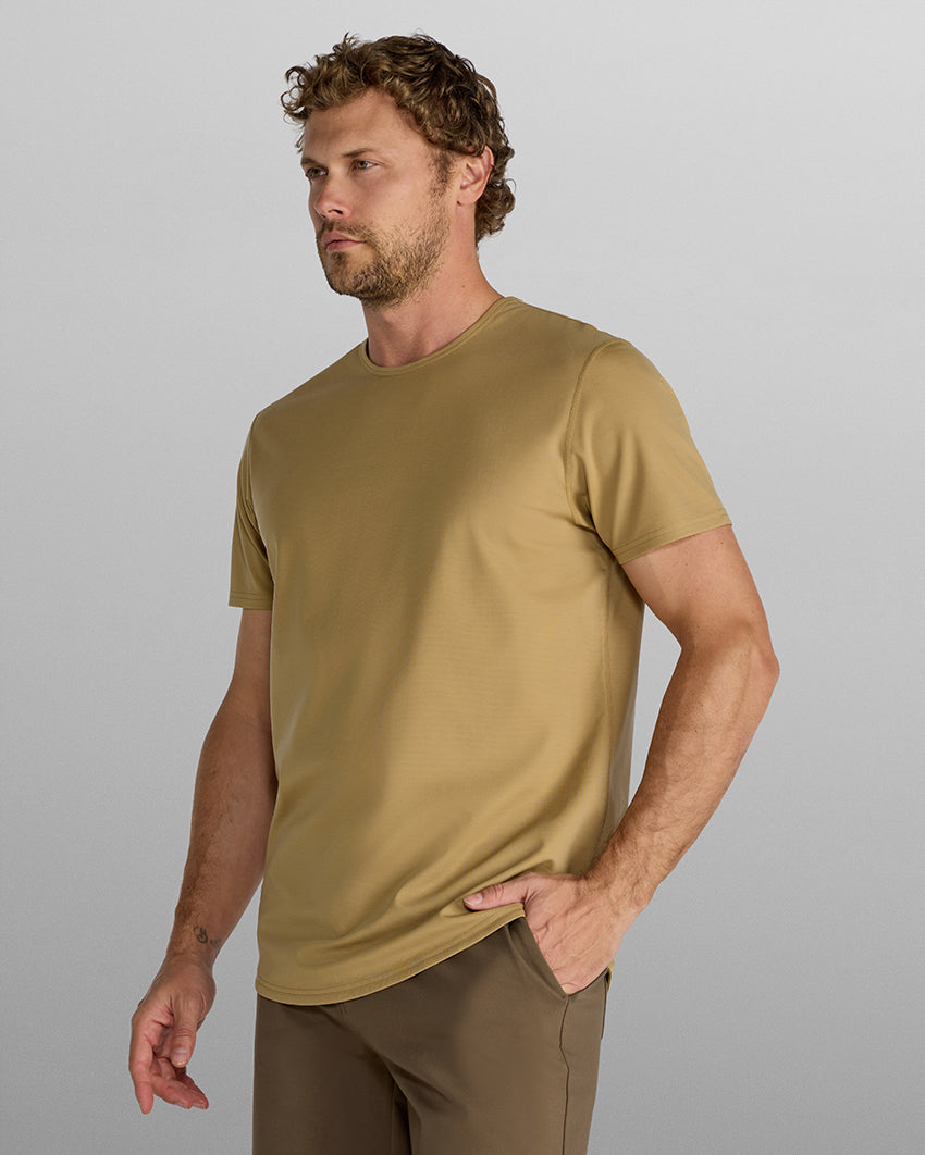 Everyday Short Sleeve Drop-Cut