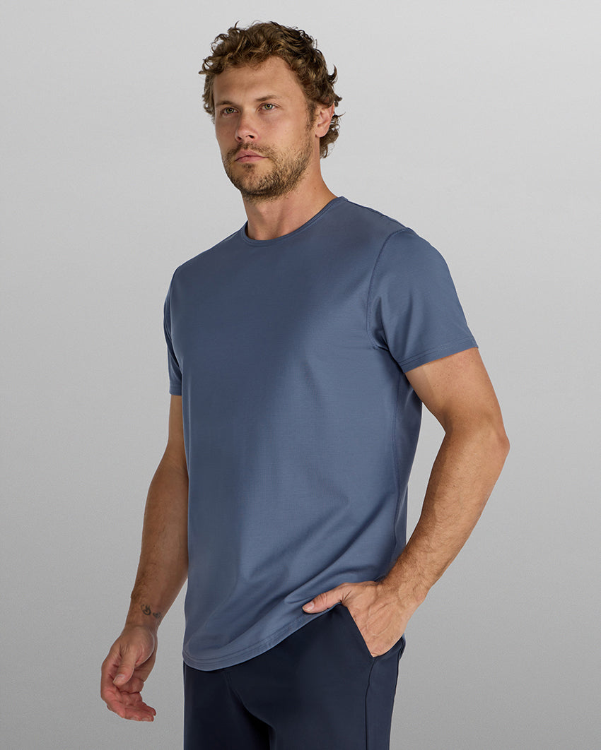 Everyday Short Sleeve Drop-Cut