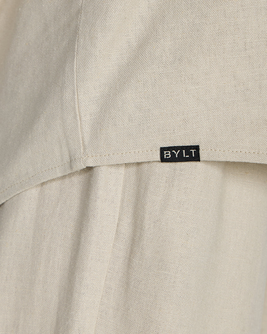 Women's Back to Basics Linen Button Down