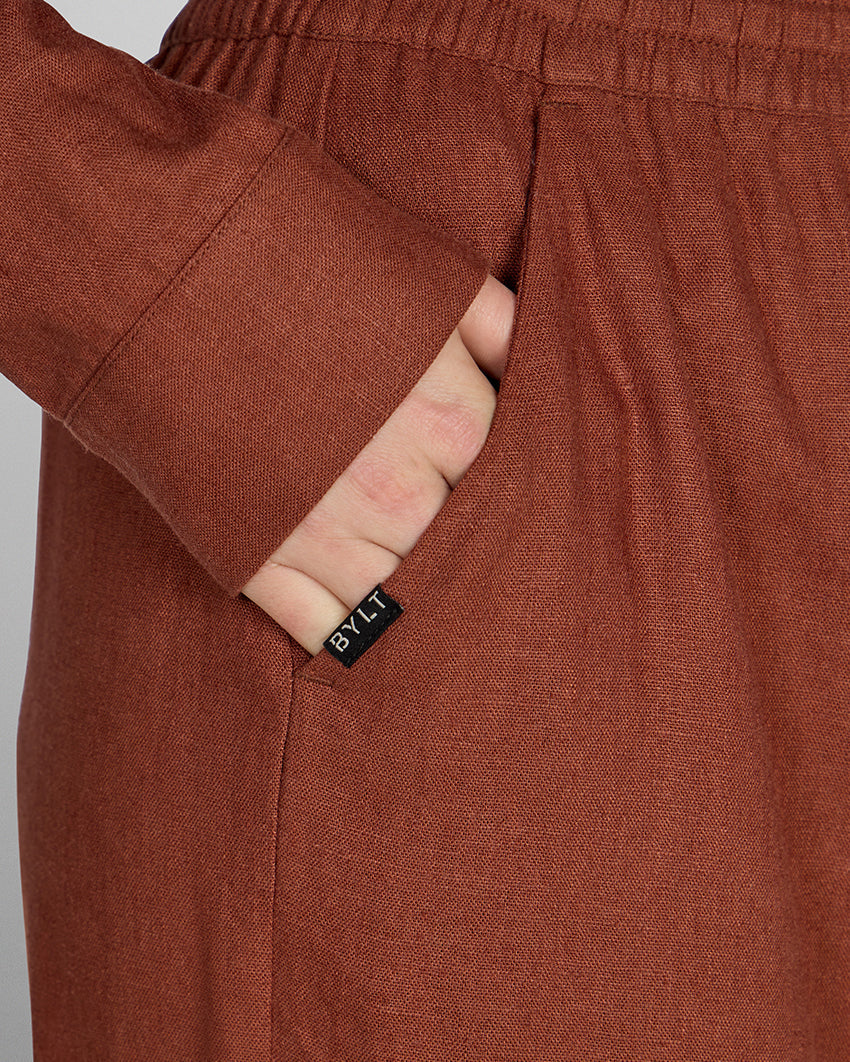 Women's Back to Basics Linen Pant