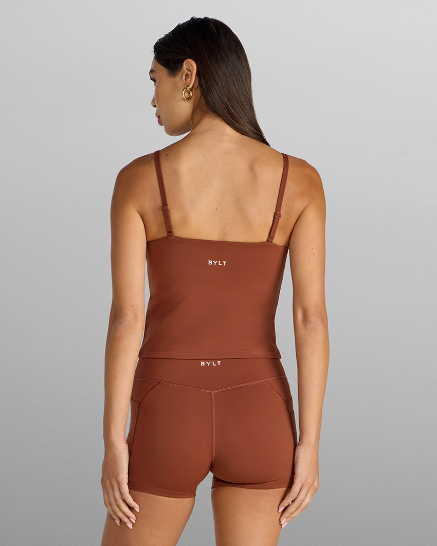 Balm Fitted Tank Bra