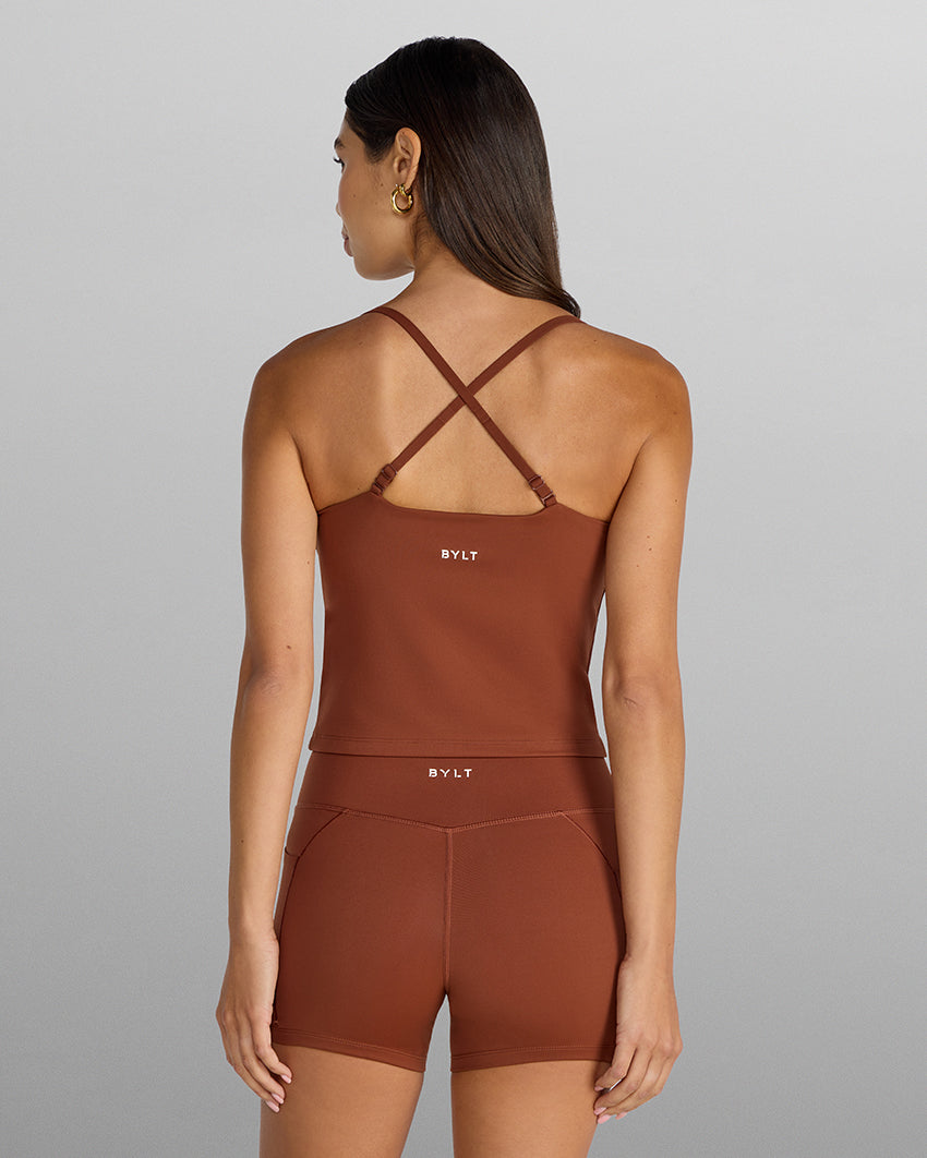 Balm Fitted Tank Bra