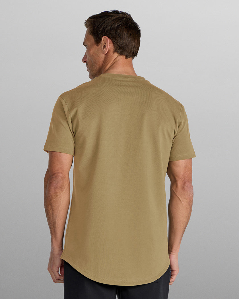 Drop-Cut V-Neck: LUX
