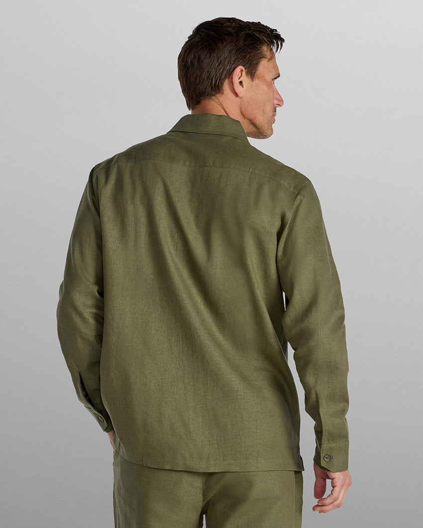 Back to Basics Linen Long Sleeve Button Down