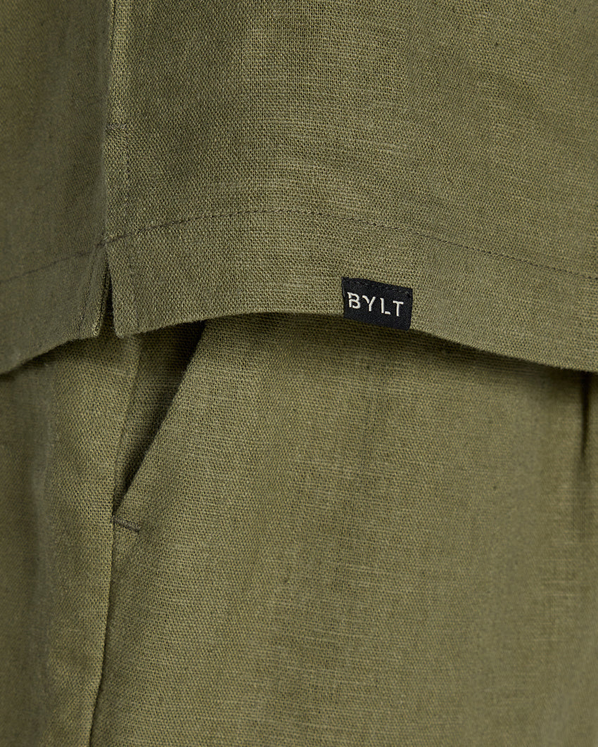 Back to Basics Linen Long Sleeve Button Down