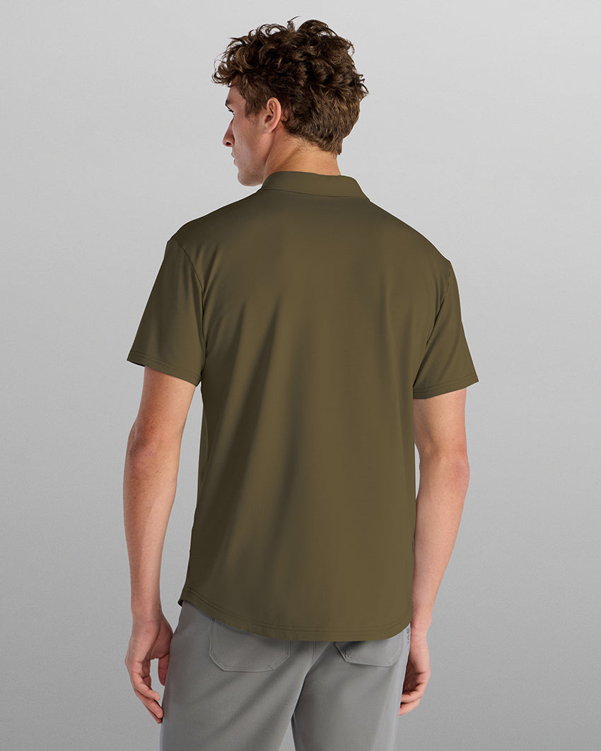 LUX Short Sleeve Button Down