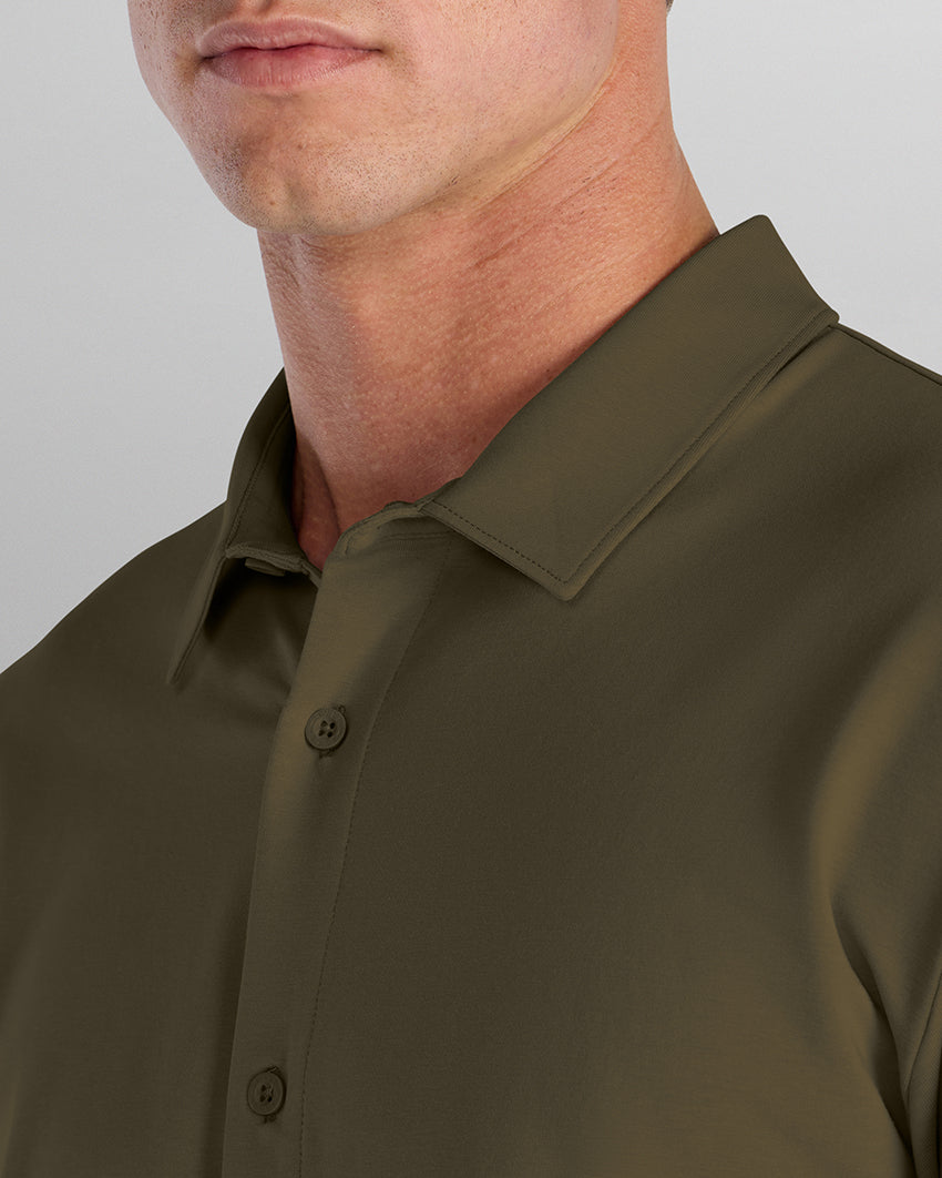 LUX Short Sleeve Button Down