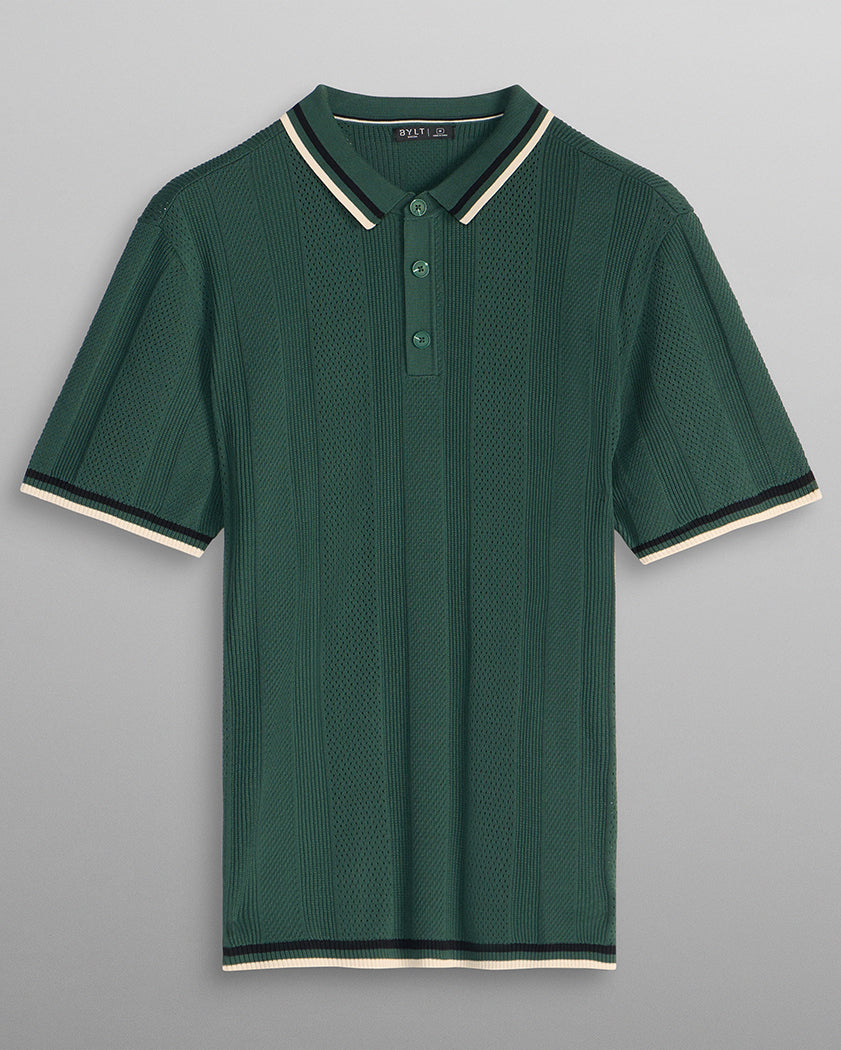 TechKnit Club Polo