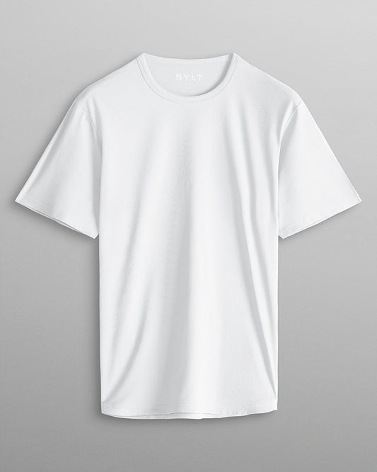 Adaptive Micro Waffle Short Sleeve Drop-Cut