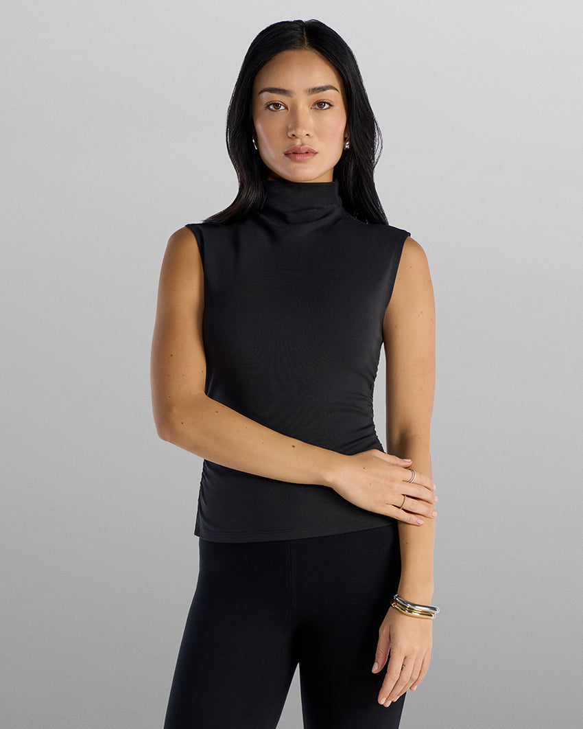 Women's Everyday Mockneck Tank