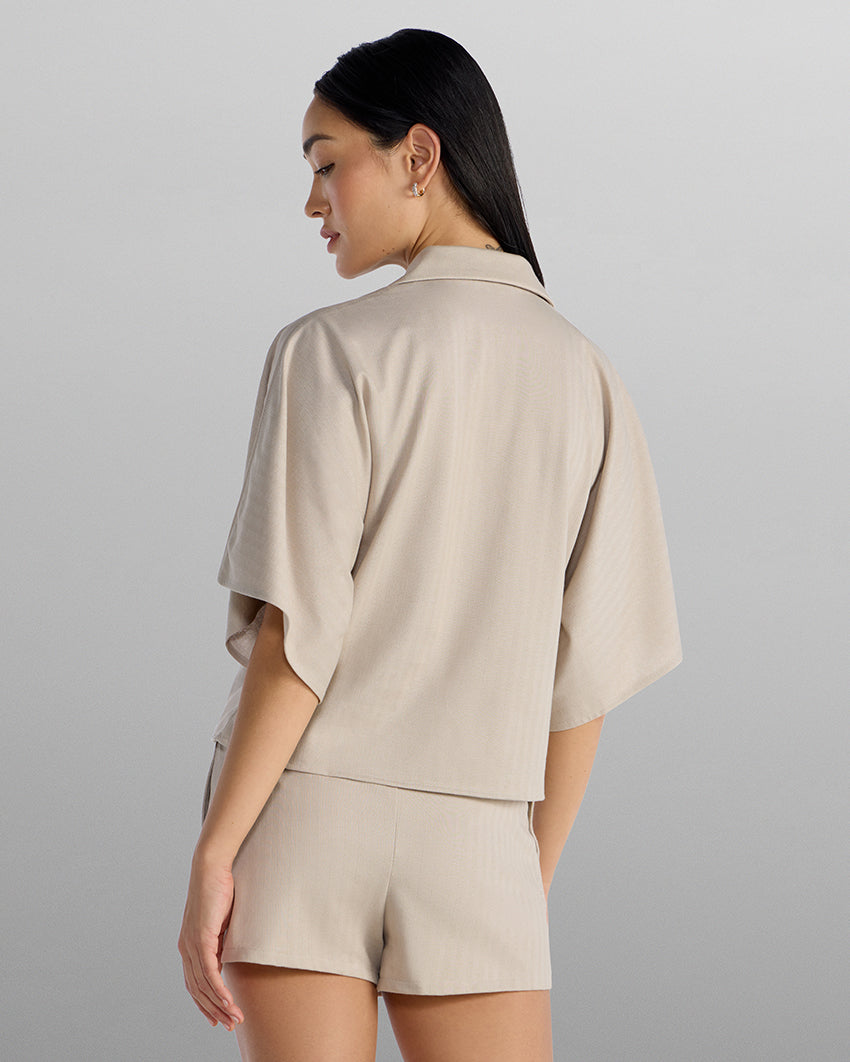 Women's Lightweight Herringbone Top