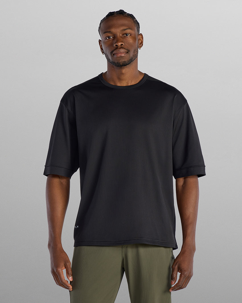 Adaptive Micro Waffle Relaxed Tee