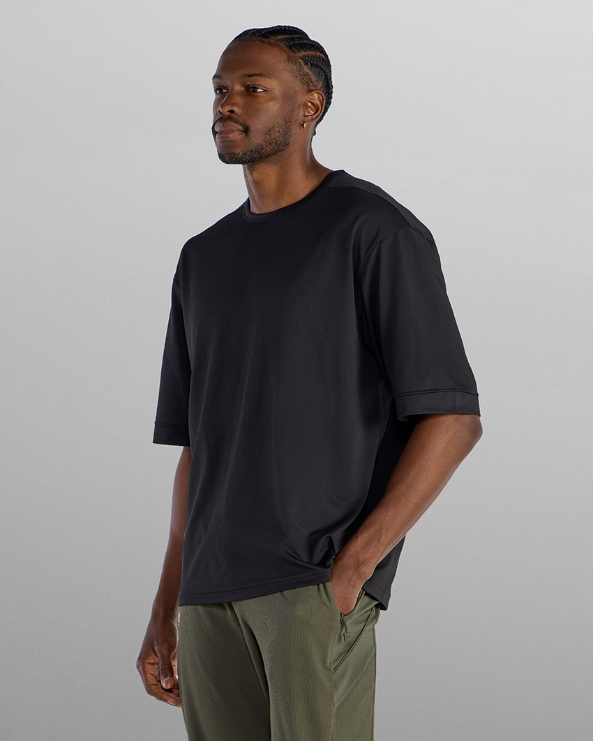 Adaptive Micro Waffle Relaxed Tee