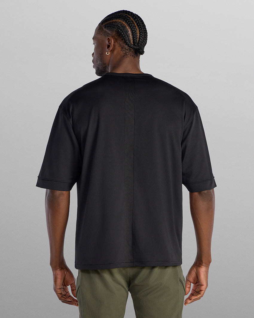 Adaptive Micro Waffle Relaxed Tee