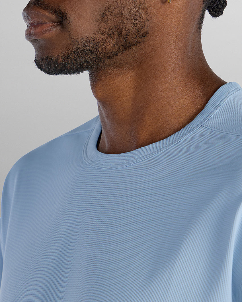 Adaptive Micro Waffle Relaxed Tee