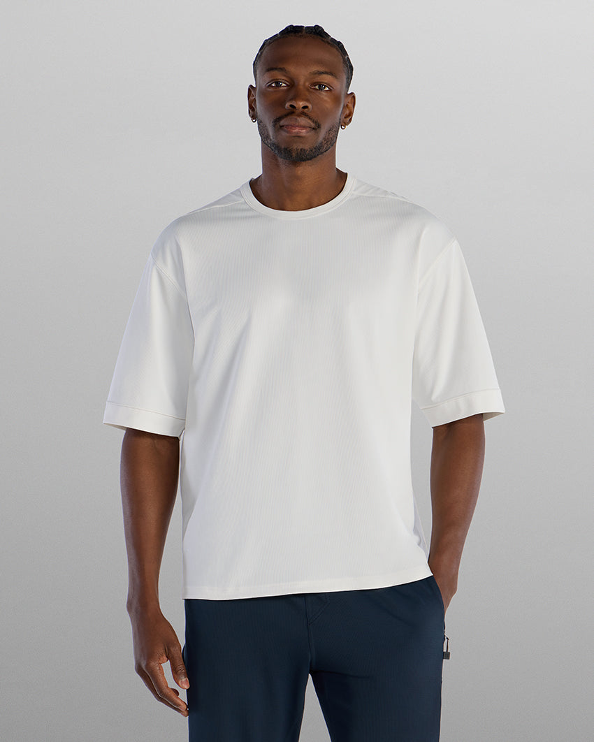 Adaptive Micro Waffle Relaxed Tee