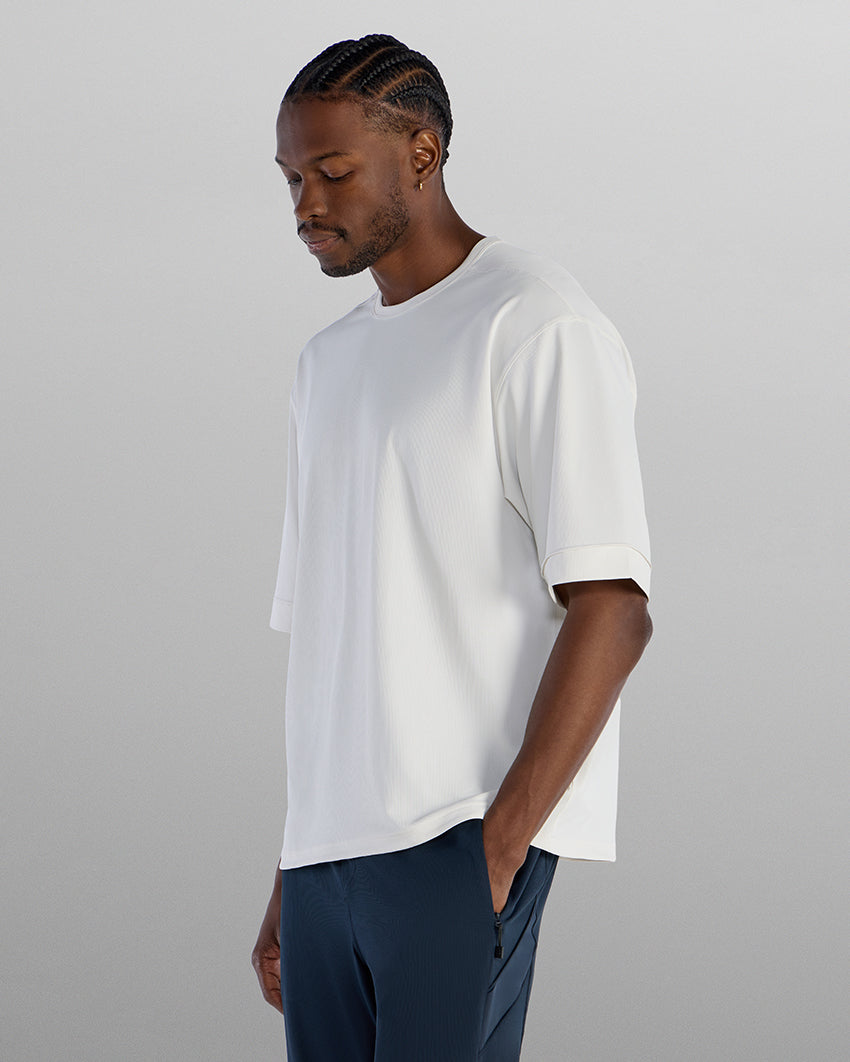 Adaptive Micro Waffle Relaxed Tee