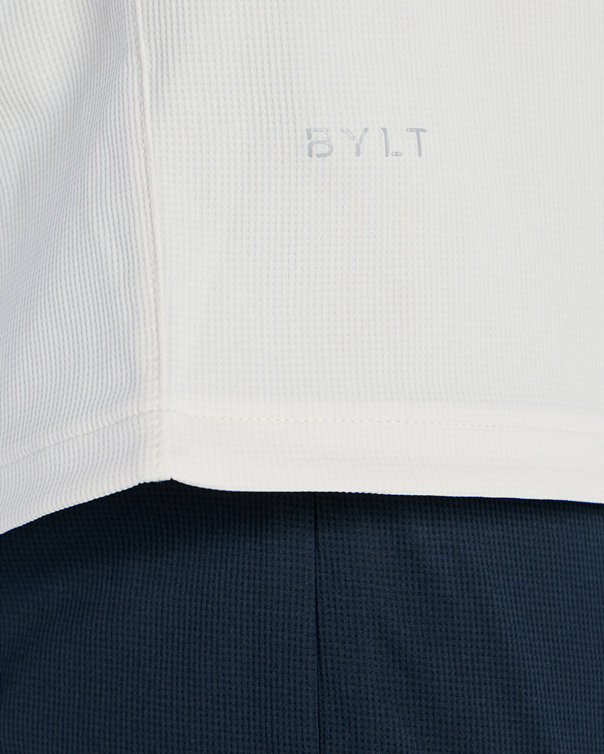 Adaptive Micro Waffle Relaxed Tee