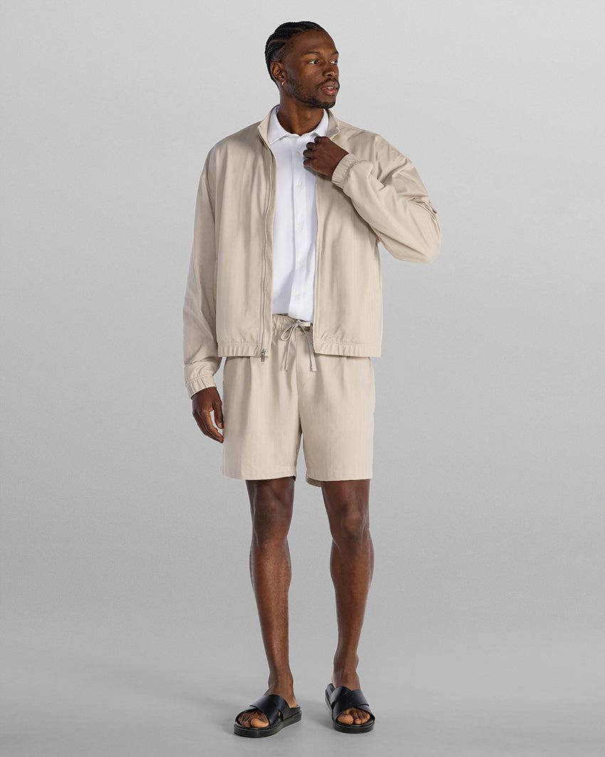 Lightweight Herringbone Volley Short