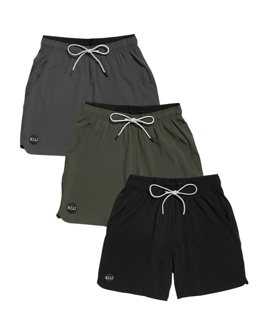 Linerless Active+ Shorts - Custom 3 Pack