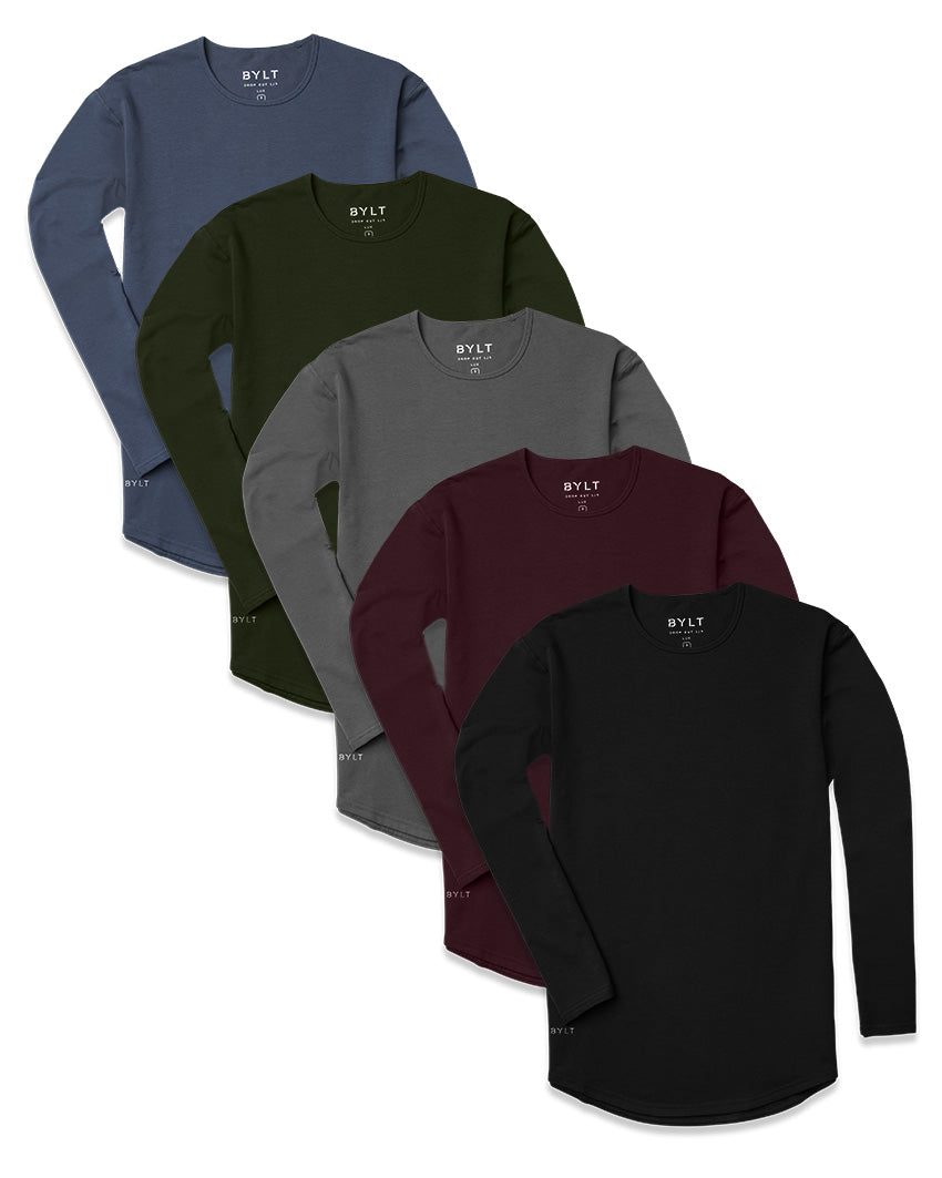 5-Item Long Sleeve: BYLT Signature Bundle