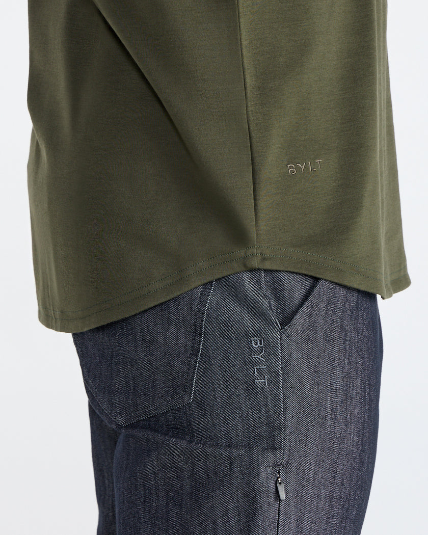 Cotton Long Sleeve Henley