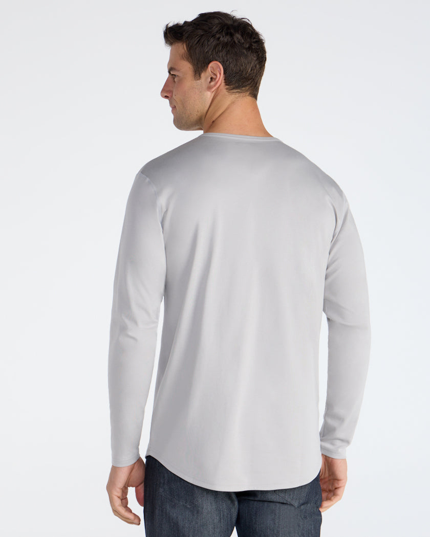 Cotton Long Sleeve Henley