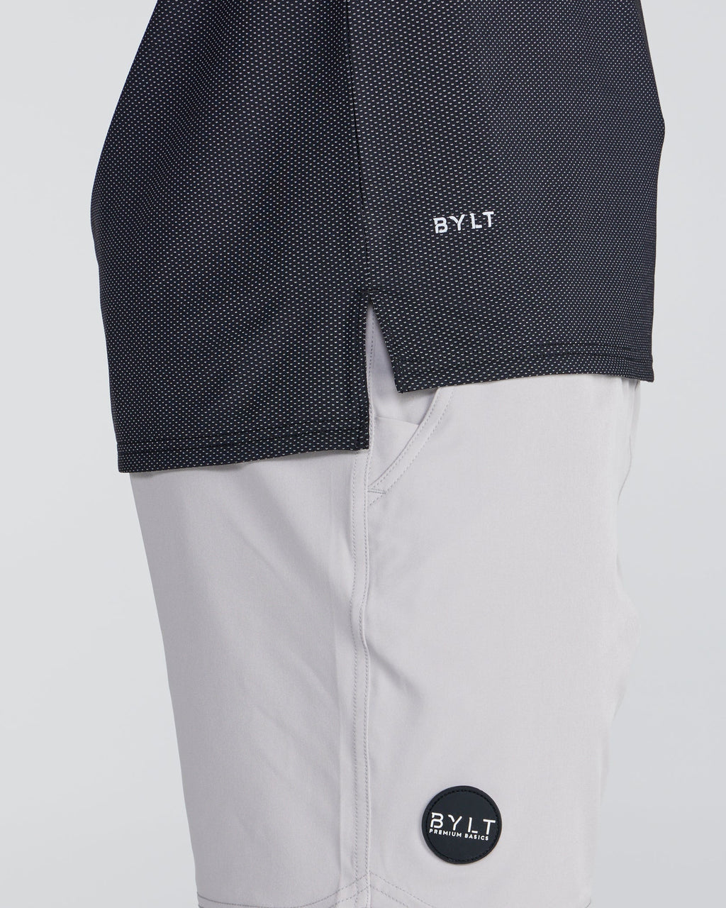 Pulse Short Sleeve Split Hem