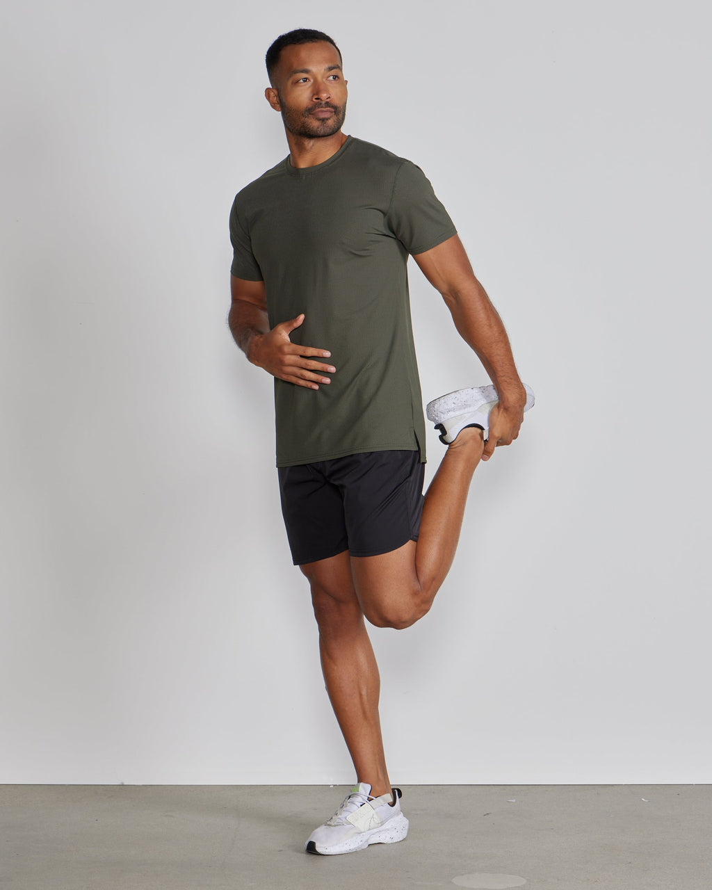 Pulse Short Sleeve Split Hem