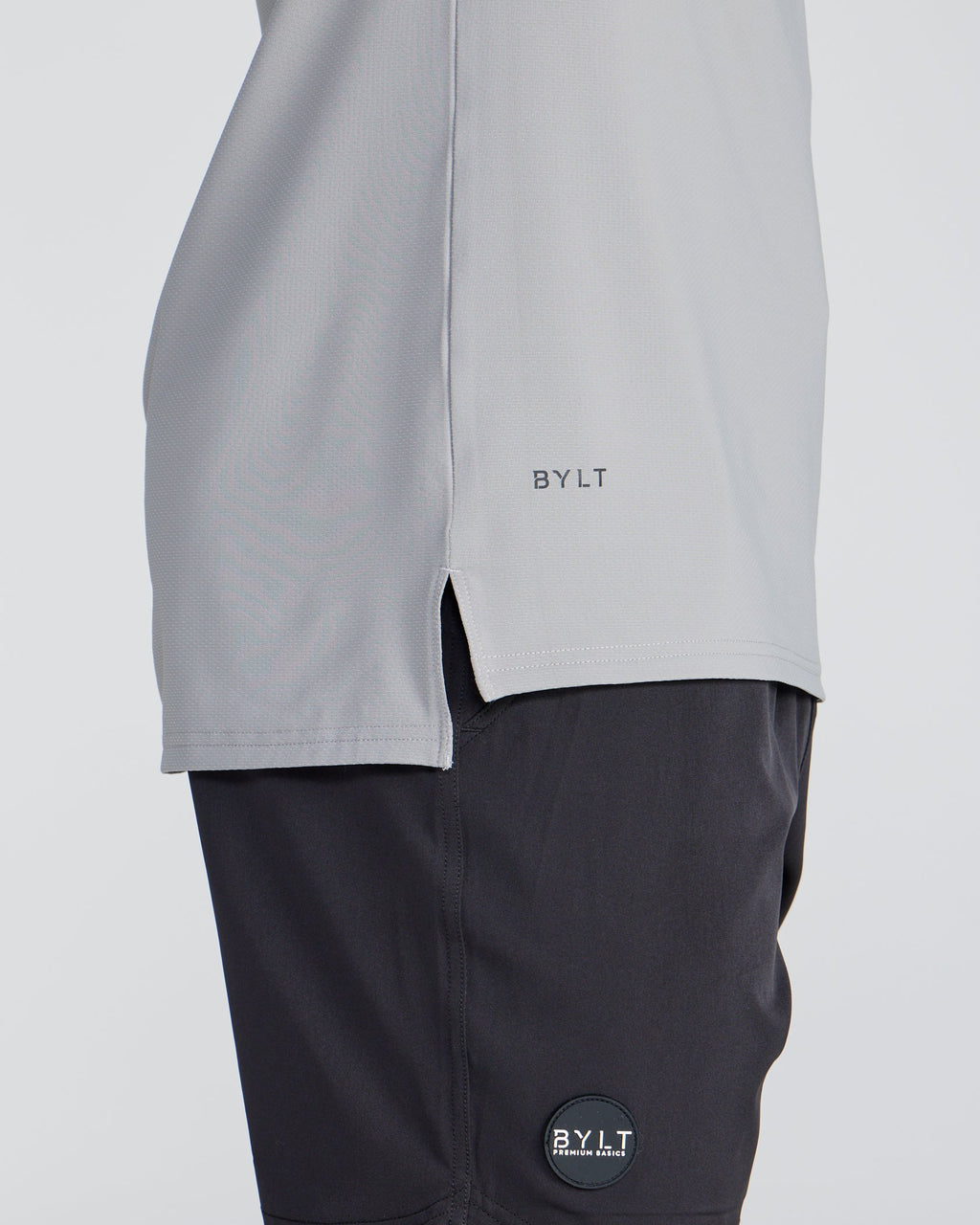 Pulse Short Sleeve Split Hem