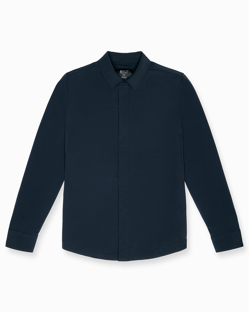 Tech Nylon Shirt Jacket