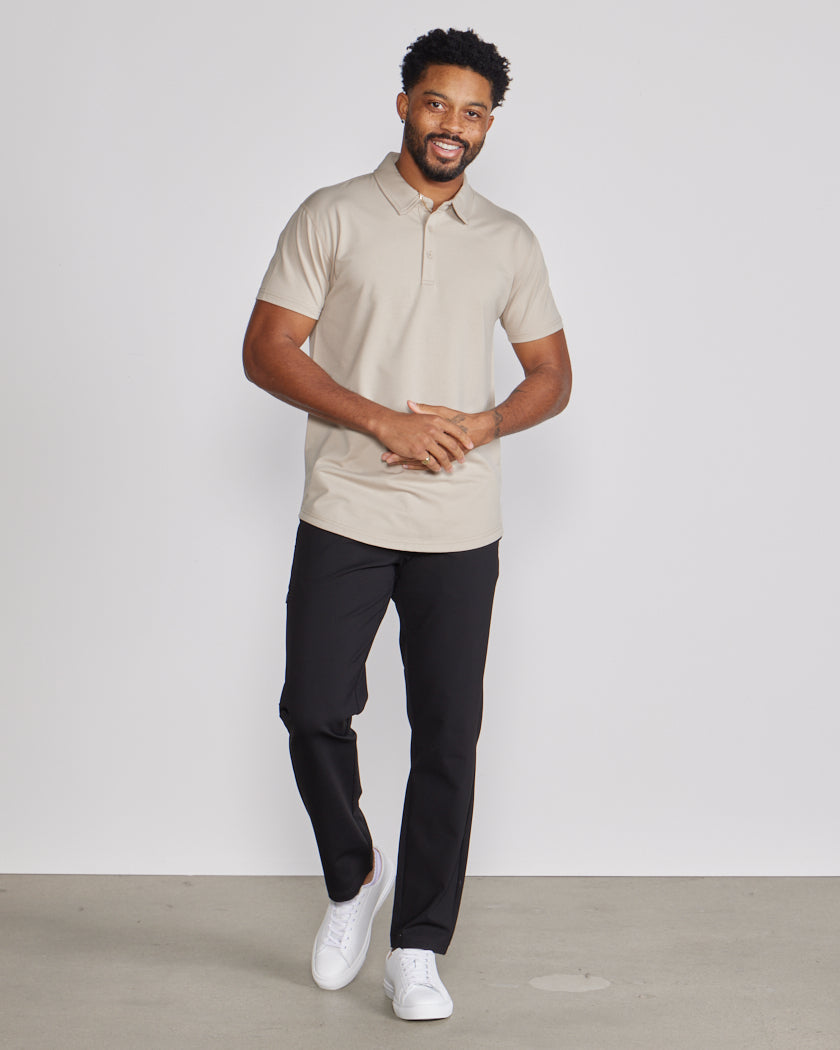 Drop-Cut Polo: BYLT Signature