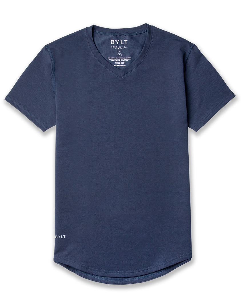 5-Item Drop-Cut V-Neck: LUX Bundle