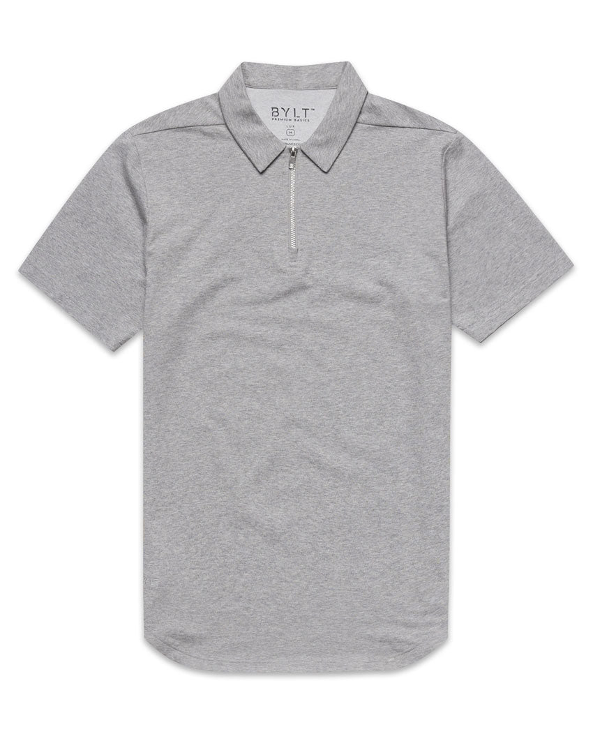 LUX Zip Polo