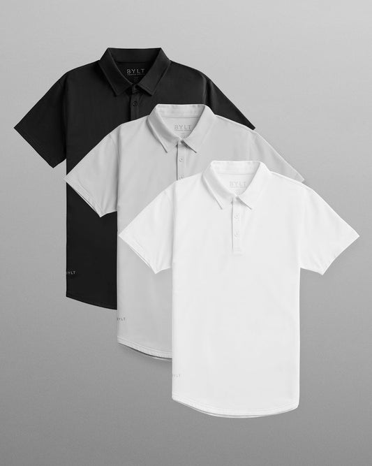 Drop-Cut: LUX Polo - Custom 3 Pack