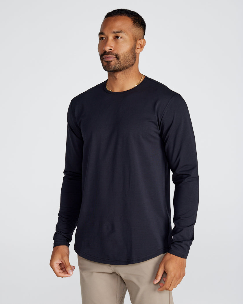 Drop-Cut Long Sleeve: LUX