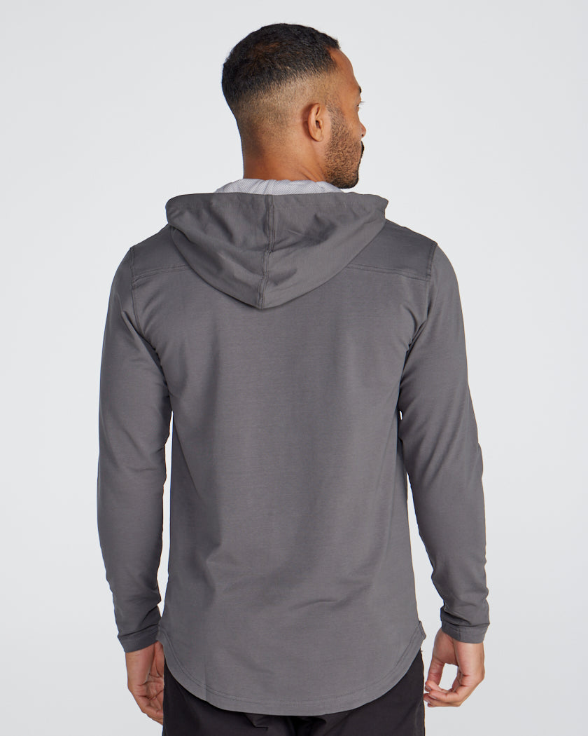 Drop-Cut: LUX Hooded Henley