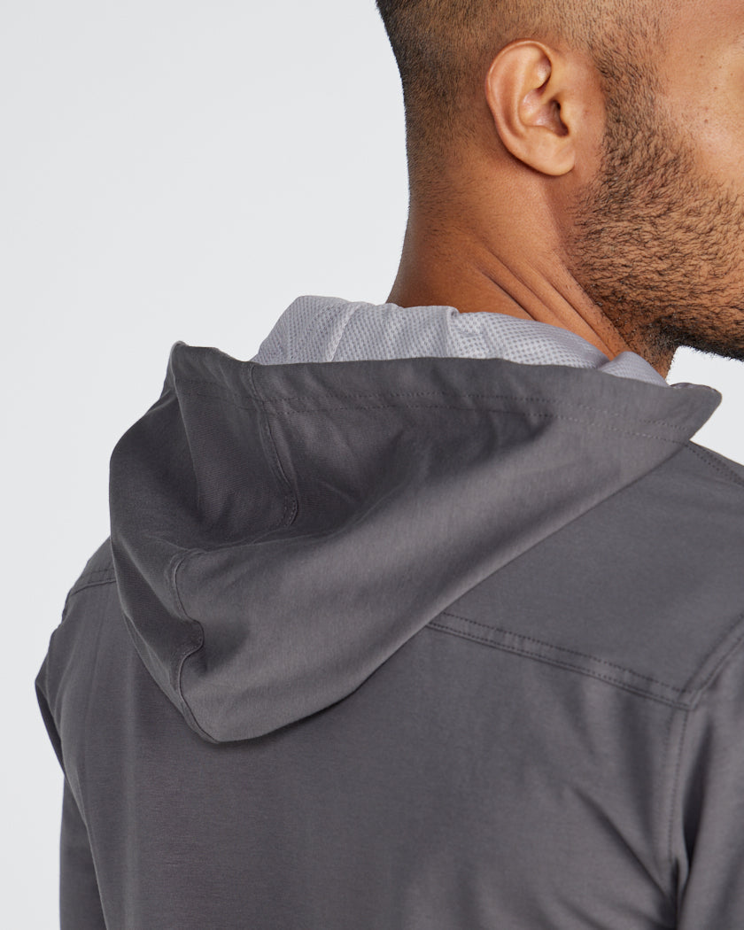 Drop-Cut: LUX Hooded Henley
