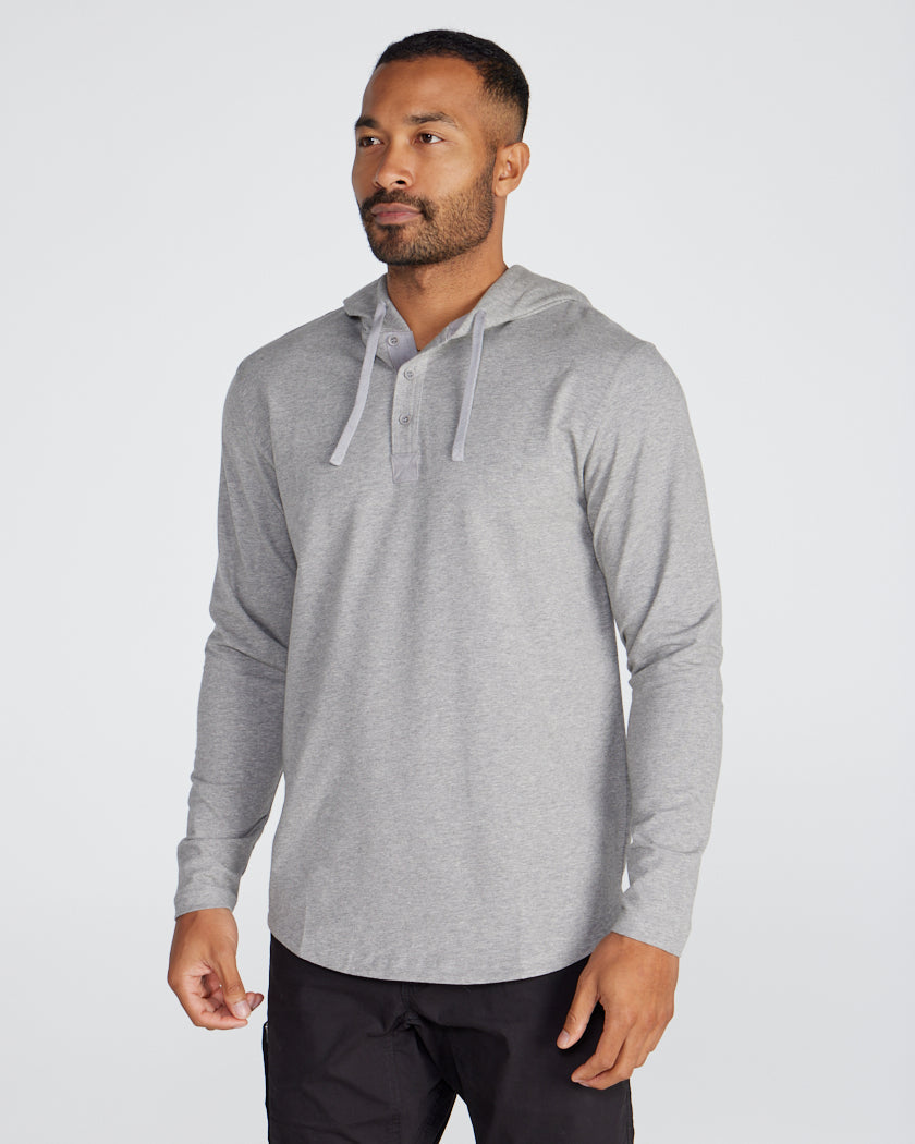 Drop-Cut: LUX Hooded Henley