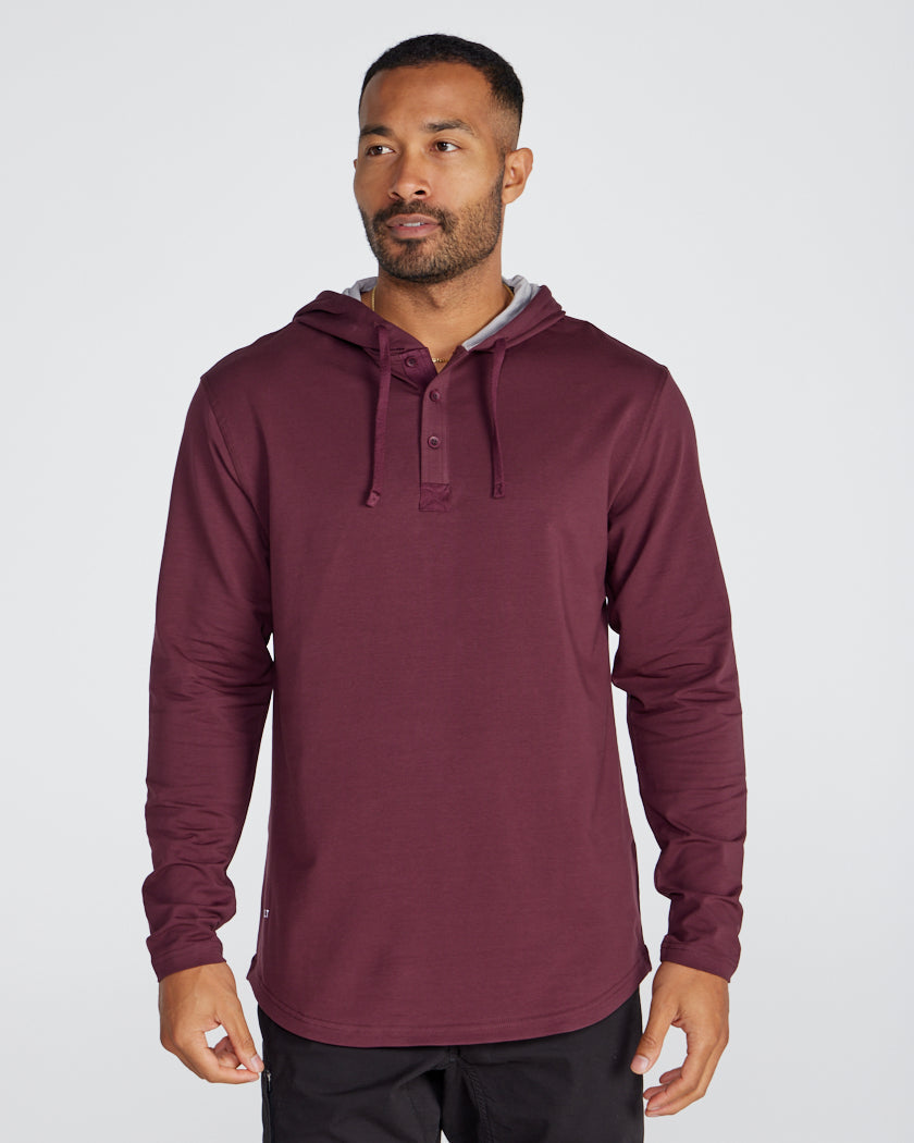 Drop-Cut: LUX Hooded Henley
