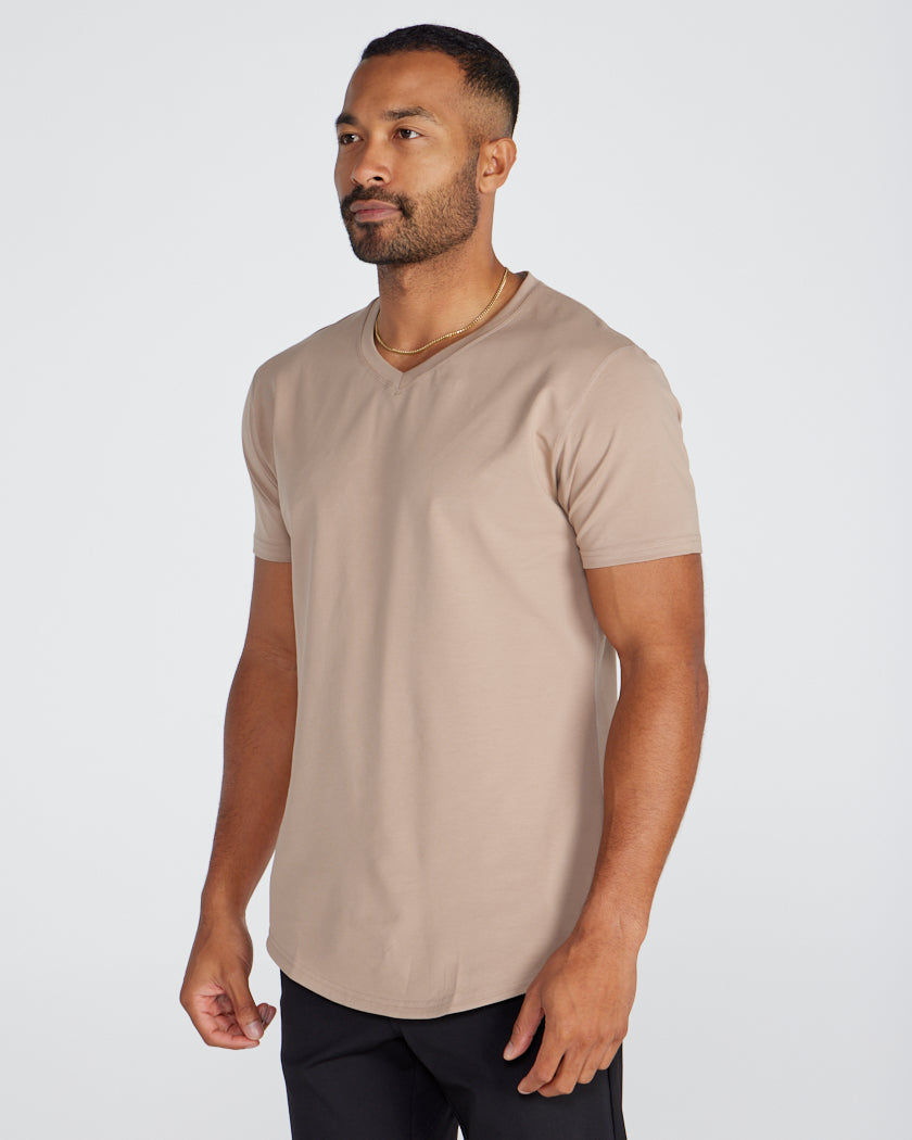 5-Item Drop-Cut V-Neck: LUX Bundle