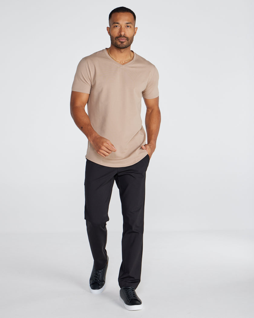 5-Item Drop-Cut V-Neck: LUX Bundle